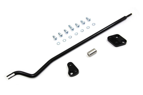 V-Twin Reduced Reach Forward Control Adapter Kit Gloss Black - 22-1679