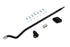 V-Twin Reduced Reach Forward Control Adapter Kit Gloss Black - 22-1679