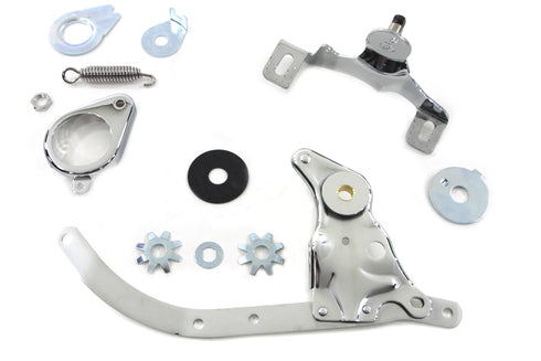 V-Twin Chrome Foot Clutch Control Assembly - 22-1971