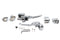 Ultima Ultima Handlebar Control Kit Chrome - 22-7257
