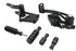 Ultima Ultima Billet Forward Control Kit Black - 22-7331
