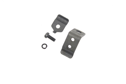 V-Twin Parkerized Clutch Cable Bracket - 2209-4