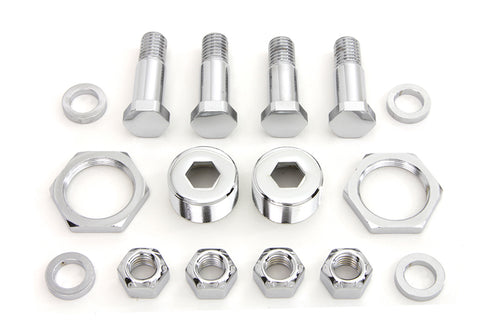 V-Twin Chrome Rocker Bolt Kit - 2213-16T
