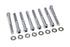 Colony Chrome Engine Case Allen Type Screw Kit - 2217-8