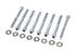 Colony Chrome Engine Case Allen Type Screw Kit - 2217-8