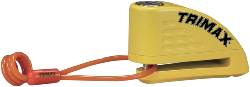 TRIMAX TRIMAX Alarm Disc Lock - 7 mm Pin - Yellow TAL88YL - 4010-0185