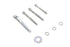 Colony Sprocket Cover Screw Kit Chrome - 2226-4