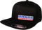 THROTTLE THREADS Parts Unlimited Flat Bill Hat - Black PSU24H12BKOR