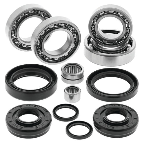 QuadBoss 09-14 Honda TRX420FA/FPA FourTrax Rancher 4x4 AT IRS/PS Front Diff Bearing & Seal Kit