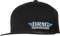 THROTTLE THREADS Drag Specialties Flat Bill Hat - Black DRG23H12BKOR
