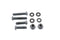 Colony Rear Fender Strut Bolt Kit Chrome Allen Type - 2274-10