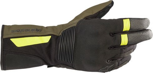 ALPINESTARS Denali Aerogel Drystar? Gloves - Black Forest/Fluo Yellow - 3XL 3526922-1685-3X