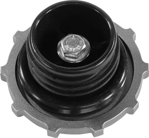 ARLEN NESS Vented Gas Cap - 10 Gauge - Titanium 701-007