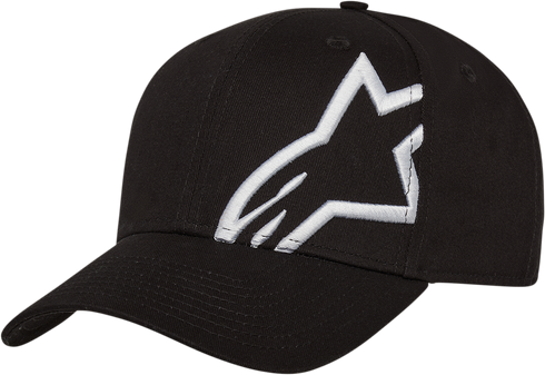 ALPINESTARS ALPINESTARS Corp Snap 2 Hat - Black/White - One Size 1211810091020OS - 2501-3727