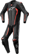 ALPINESTARS Missile v2 1-Piece Leather Suit - Black/Red Fluo - US 40 / EU 50 3150122-1030-50