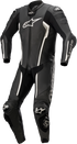 ALPINESTARS Missile v2 1-Piece Leather Suit - Black/White - US 46 / EU 56 3150122-12-56