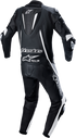 ALPINESTARS Fusion 1-Piece Suit - Black/White - US 46 / EU 56 3153022-12-56