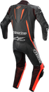 ALPINESTARS Fusion 1-Piece Suit - Black/Red Fluo - US 38 / EU 48 3153022-1030-48