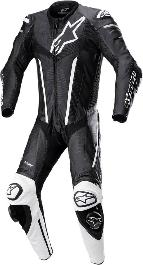 ALPINESTARS Fusion 1-Piece Suit - Black/White - US 48 / EU 58 3153022-12-58