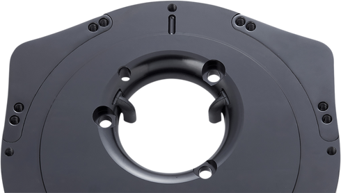 ARLEN NESS Replacement Breather Bolt Cover Plate - Inverted/Method/Clear Tear/Sidekick - Left - Black 600-052