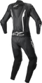ALPINESTARS Stella Missile v2 1-Piece Leather Suit - Black/White - US 6 / EU 42 3180122-12-42