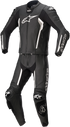 ALPINESTARS Missile v2 2-Piece Leather Suit - Black/White - US 48 / EU 58 3160122-12-58