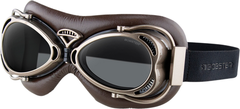 BOBSTER Flight Goggle - Matte Antique Brown - Smoke Lens BFLG002