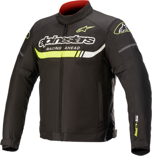 ALPINESTARS T-SP S Ignition Waterproof Jacket - Black/Yellow Fluo - 4XL 3200322-155-4X