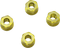 DRIVEN RACING Sprocket Nuts - 4-Bolt Hub - Gold - M8 x 1.25 DSN-02-GD