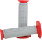 DRIVEN RACING Pro Waffle Grips - Red/Gray D535-RD
