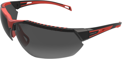 FORCEFLEX FF4 Sunglasses - Black/Red - Smoke Lens FF4-01045-040