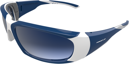 FORCEFLEX Floating Sunglasses - Blue/White - Blue Mirror Lens FFS-02084-060