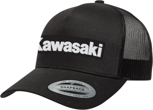 FACTORY EFFEX Kawasaki Core Hat - Black - One Size 25-86102