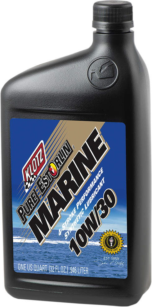 KLOTZ OIL Marine 4-Stroke Engine Oil - 10W-30 - 1 U.S. quart KE-330