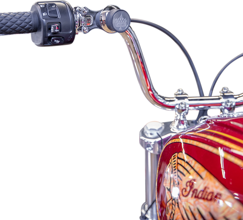 KLOCK WERKS iOmount™ for Indian - Ambidextrous Mount - Chrome - Scout KWD-04-0607-C
