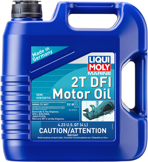 LIQUI MOLY Marine 2T DFI Motor Oil - 4 Liter 20518