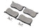 Duro Duro Kevlar Rear Brake Pad Set - 23-0001