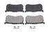Duro Duro Kevlar Rear Brake Pad Set - 23-0001