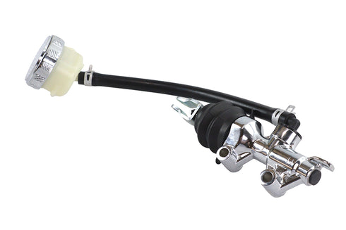V-Twin Rear Master Cylinder Assembly Chrome - 23-0041