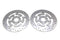 Duro Duro Front Brake Disc Set Polished Stainless Steel - 23-0047