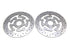 Duro Duro Front Brake Disc Set Polished Stainless Steel - 23-0047