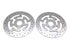 Duro Duro Front Brake Disc Set Polished Stainless Steel - 23-0047