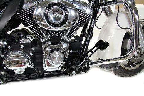 V-Twin Black Contrast Cut Brake Pedal - 23-0061