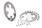 Duro 11.8 inch Drilled Front Brake Disc Set Mirror Polished Stain - 23-0079