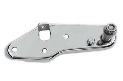 Edart Brake Pedal Mount Plate Rear Chrome - 23-0101