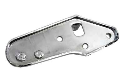 Edart Brake Pedal Mount Plate Rear Chrome - 23-0101