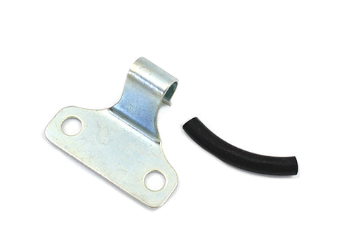 V-Twin Brake Line Support Bracket Zinc - 23-0121