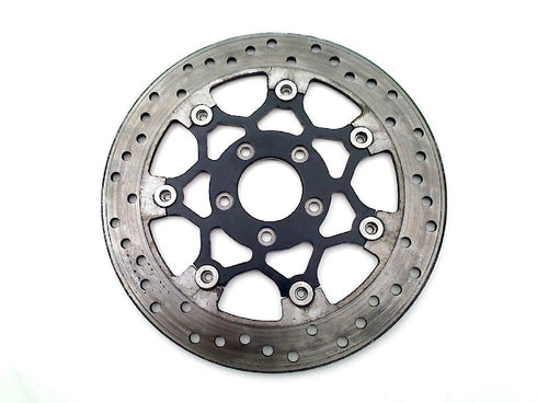 V-Twin Floating Stainless Steel & Black 11.8 inch Front Brake Disc - 23-0231