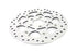 V-Twin Floating Stainless Steel Mirror Polished 11.8 inch Front Bra - 23-0232