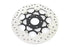 V-Twin Floating Stainless Steel, Black & Polished 11.8 inch Front B - 23-0233
